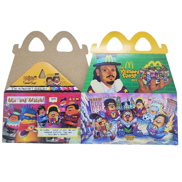 2023 Kerwin Frost McNugget Buddies Waffutu Toy Adult Happy Meal Box SEALED - Picture 3 of 10